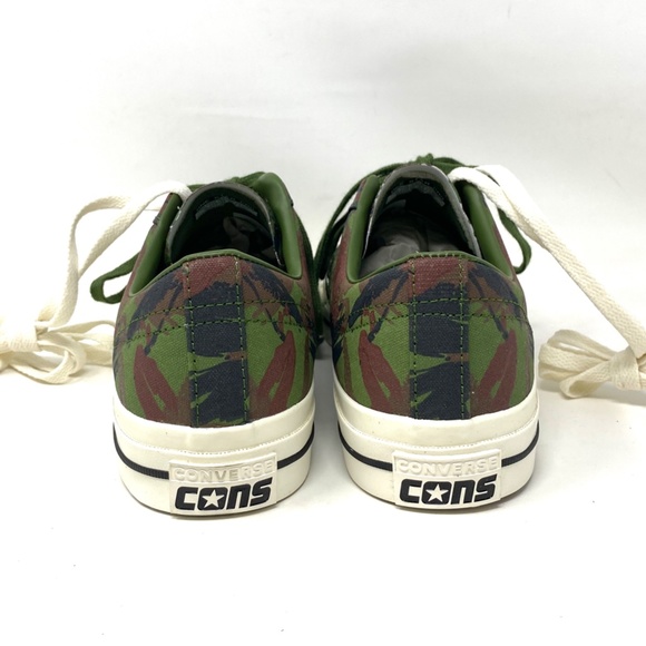 💖MEGA SALE💖Converse One Star Pro Low Top Cypress Green Women’s Canvas A03678C - Picture 7 of 10